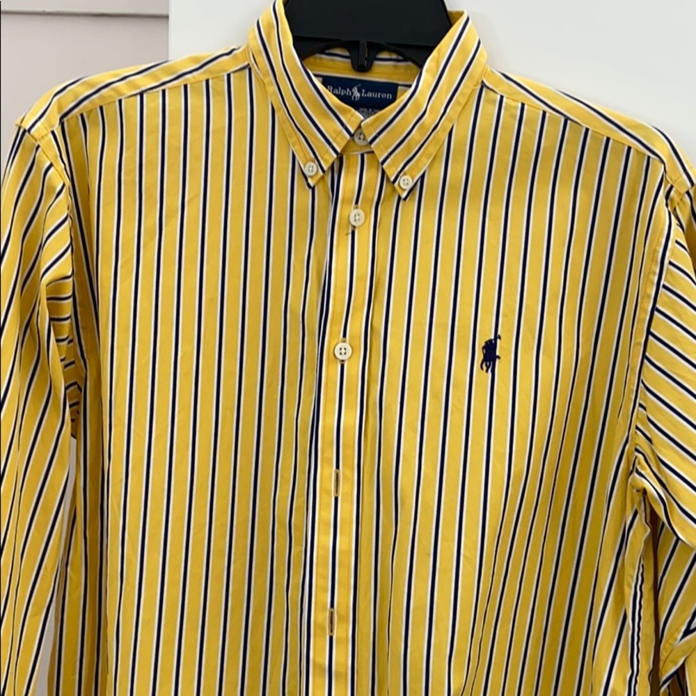 Like new - Ralph Lauren dress shirt Boys L 16/18